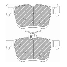 Ferodo DS2500 remblokken achter voor AUDI A3 1.0 TFSI 07.16 - remklauw ATE - F-CP4434H - FCP4434H - 3661768617748