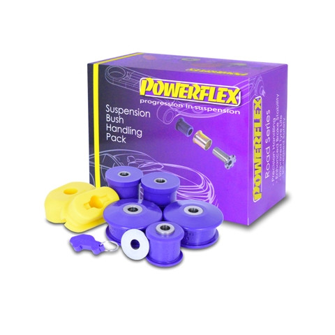 Set de silentblocuri Powerflex pentru autoturisme (numai cu motor pe benzină) Audi A3 Mk1 Tip 8L 2WD (1996-2003) - PF-3K-1001 - PF3K-1001 - 5055676533449
