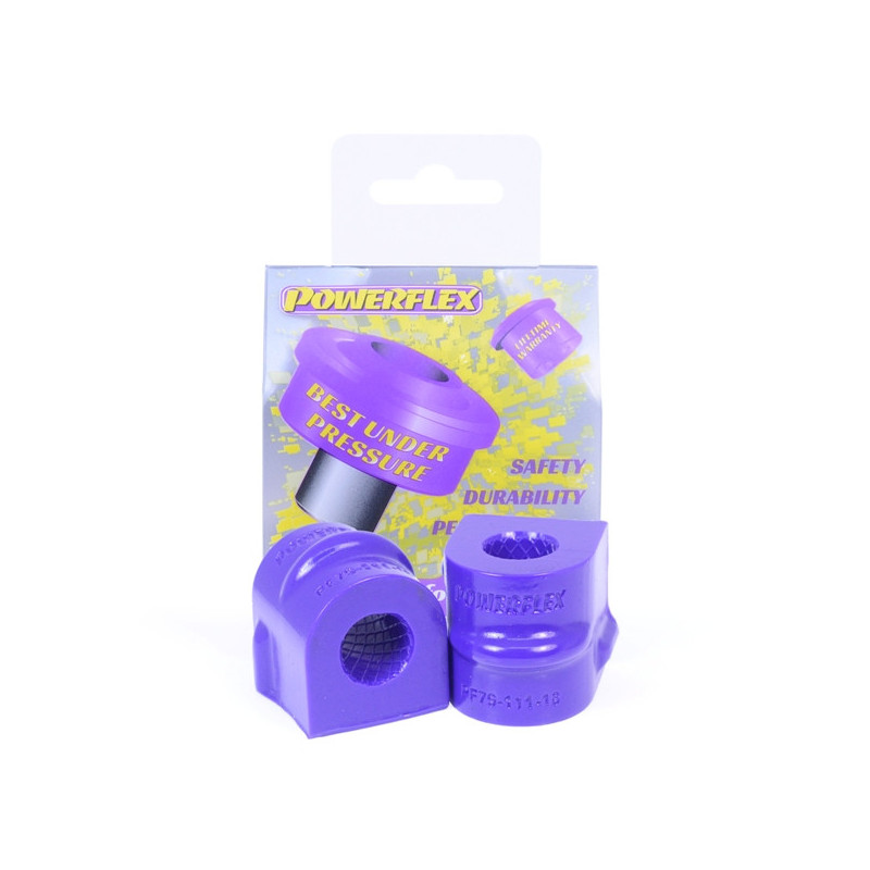 Silent-Bloc Powerflex Antistabilisatorstang achter 18 mm TVR Cerbera - PF-79111-2 - PF79-111 - 5055676509468
