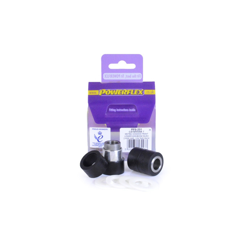 Silent-Bloc Powerflex DeDion "A" schroef 10mm Caterham 7 Metrisch chassis met DeDion & Watts koppeling (2006 -) - PF-8201-2 - PF8-201 - 5055676532473