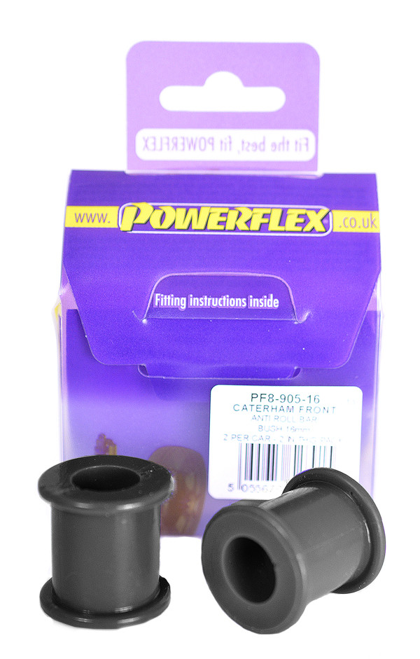 Powerflex Barra Stabilizzatrice Anteriore 16mm Caterham 7 Imperial Telaio con DeDion & Watts Linkage (73-2006) - PF-890516-2 - PF8-905-16 - 5055676526915
