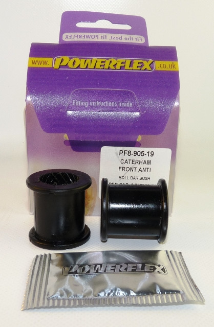 Powerflex bushes for Front Anti Roll Bar Bush 19mm Caterham 7 Imperial Chassis with DeDion & Watts Linkage (1973-2006) - PF-890519-2 - PF8-905-19 - 5055676502414