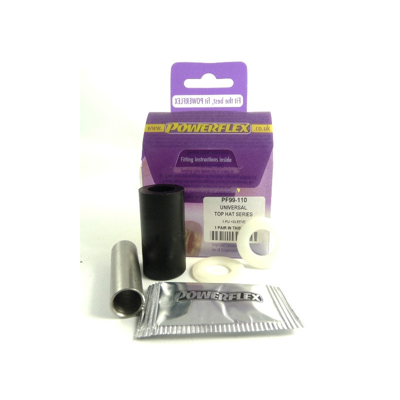 Silent-Bloc Powerflex Speciaal Cilindrisch met roestvaststalen binnenmof - PF-99-110 - PF99-110 - 5055676511546