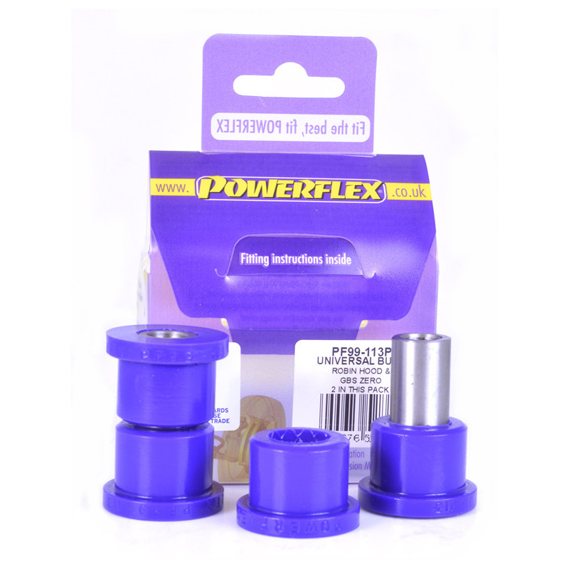 Silent-Bloc Powerflex Universele Kit Auto voor Robin Hood - PF-99-113P-2 - PF99-113P - 5055676528650
