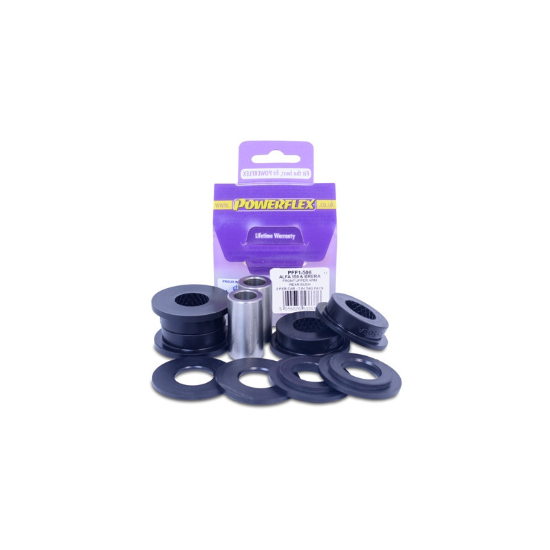 Silent-Bloc Powerflex achterste bovenarm voor Alfa Romeo 159 (2005-2011) - PF-F1506-2 - PFF1-506 - 5055676533876