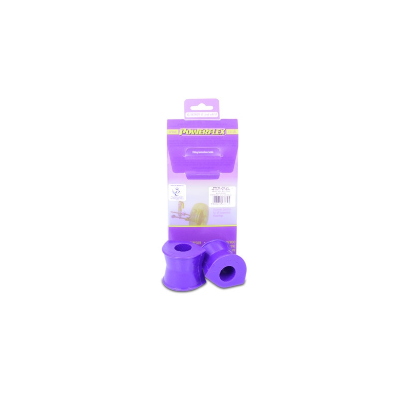 Silent-Bloc Powerflex stabilisatorstang vooraan op 25 mm Peugeot 806 chassis (1994 - 2002) - PF-F1620425-2 - PFF16-204-25 - 5055676533845