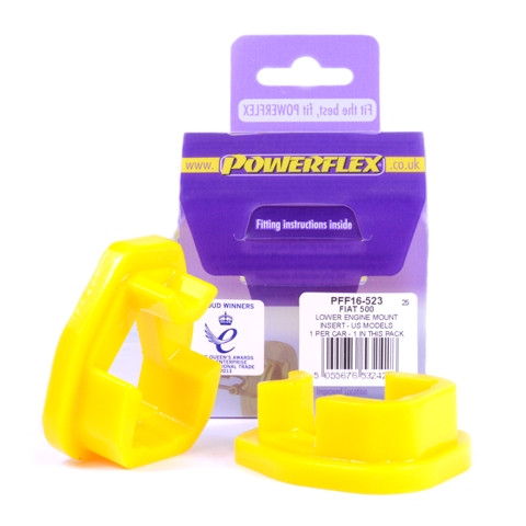 Powerflex Supporto Motore Inferiore - Modelli US Fiat 500 (2007-) - PF-F16523 - PFF16-523 - 5055676532428