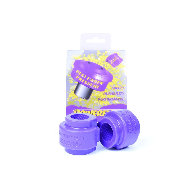 Silent-Bloc Powerflex stabilisatorstang vooraan 25.6mm Audi A4 / S4 / RS4 B8 (2008-2016) - PF-F3204256-2 - PFF3-204-25.6 - 5055676540607