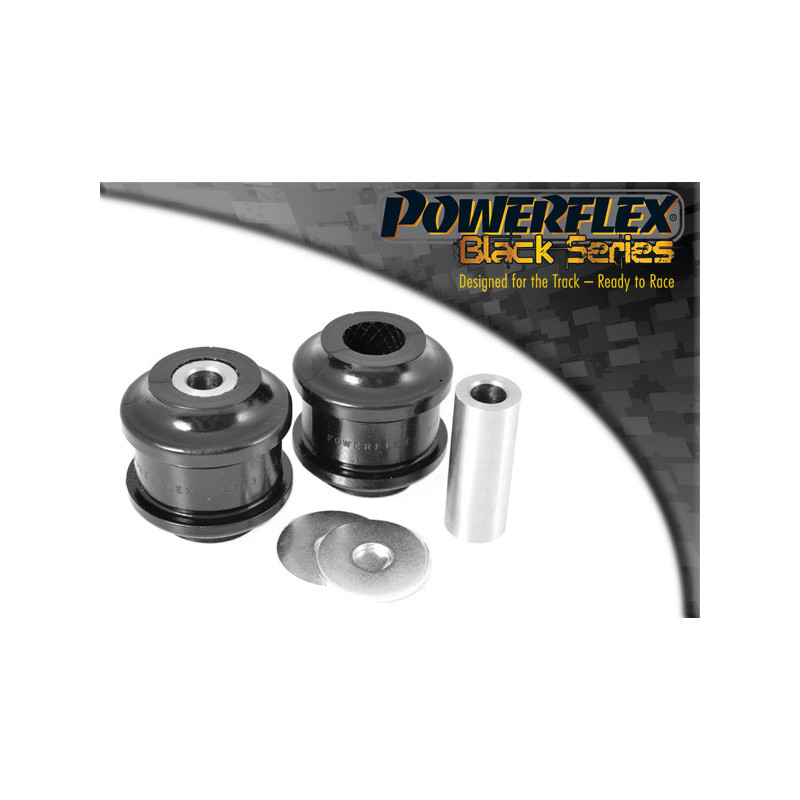 Silent-Bloc Powerflex Zwart Interieur Onderarm Audi A4 / S4 / RS4 B5 (1995-2001) - PF-F3211-2N - PFF3-211BLK - 5055676520029