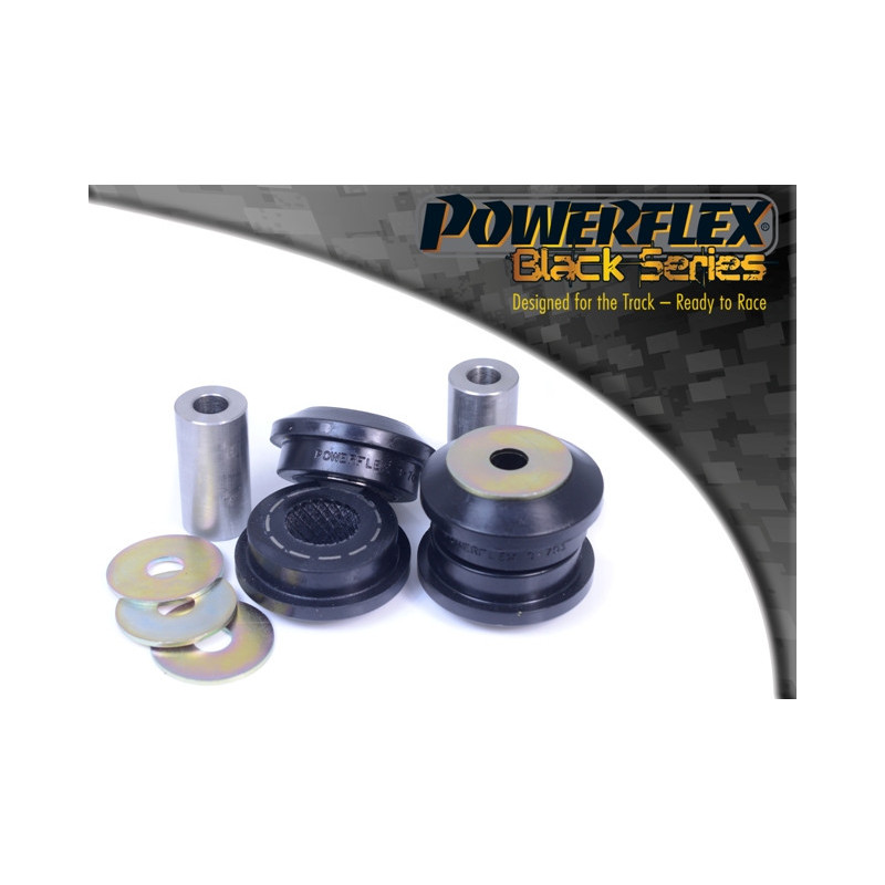 Silent-Bloc Powerflex Zwart Voorste Ondervering Swingarm Audi A4 / S4 / RS4 B8 (2008-2016) - PF-F3701-2N - PFF3-701BLK - 5055676539861