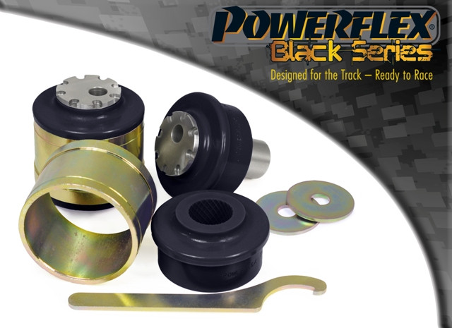 Powerflex bushes for Front Lower Radius Arm to Chassis Bush Caster Adjustable Audi A4 / S4 / RS4 B8 (2008-2016) - PF-F3702G-2N - PFF3-702GBLK - 3661768618738