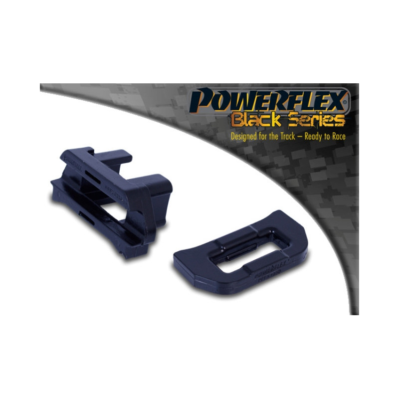 Silent-Bloc Powerflex Zwart Transmissie Insert Audi A4 / S4 / RS4 B8 (2008-2016) - PF-F3725N - PFF3-725BLK - 5055676533784