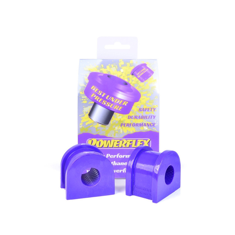 Silent-Bloc Powerflex stabilisatorstang vooraan 25mm Land Rover Discovery 1 (1989-1998) - PF-F3210325-2 - PFF32-103-25 - 5055676529503