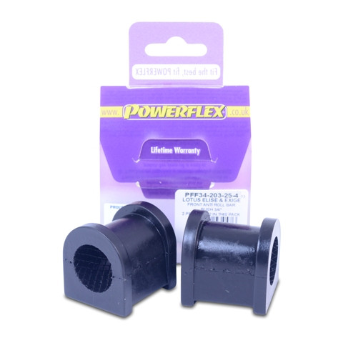 Powerflex bushes for Front Anti Roll Bar Bush 25.4mm Lotus Elise Series 1 (1996-2001) - PF-F34203254-2 - PFF34-203-25.4 - 5055676534552