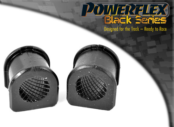 Silent-Bloc Powerflex Black Barre Anti-Roulis Avant 25.5mm, MPS uniquement Mazda 3 BK (2004-2009) - PF-F36203255-2N - PFF36-203-25.5BLK - 5055676523600