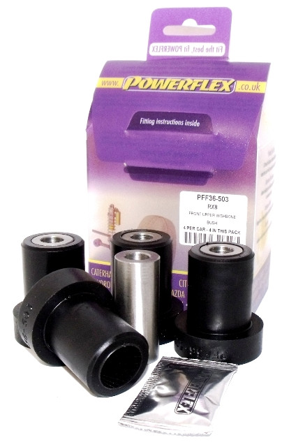 Silent-Bloc Powerflex voorste bovenhoek Mazda RX-8 (2003-2012) - PF-F36503-4 - PFF36-503 - 5055676505248