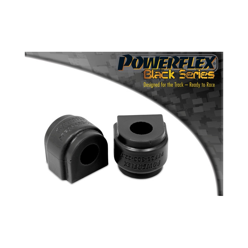 Silent-Bloc Powerflex Zwart Anti-Roll Bar Voor 22.7mm Fiat 124 SPIDER (2016 -) - PF-F36603227-2N - PFF36-603-22.7BLK - 5055676536761