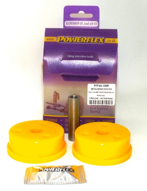 Powerflex Supporto Inferiore Differenziale (gamma stradale) Mitsubishi Lancer Evolution 10 CZ4A (10/07-) - PF-F44108R - PFF44-108R - 5055676505514