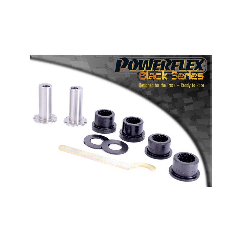 Silent-Bloc Powerflex Zwart Voorarm, Verstelbaar Camber Mitsubishi Lancer Evolution 10 CZ4A (10/07-) - PF-F44401G-2N - PFF44-401GBLK - 5055676525260