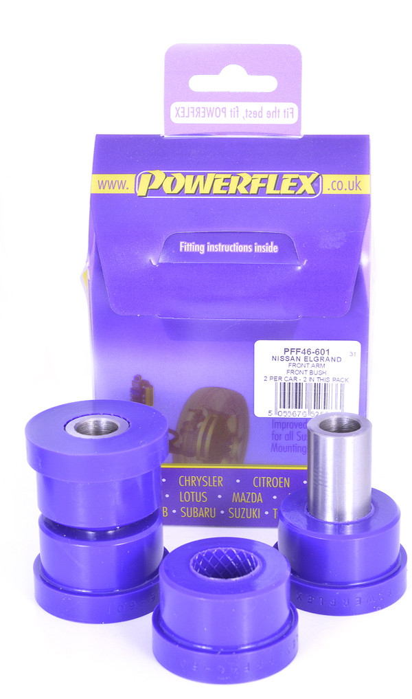 Silent-Bloc Powerflex Avant Bras Avant Nissan ElGrand E51 (2002 - 2010) - PF-F46601-2 - PFF46-601 - 5055676525833