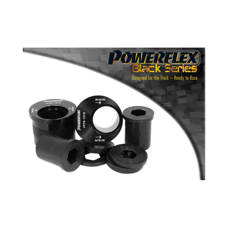 Silent-Bloc Powerflex Zwart Achter Triangle Voor, Verstelbaar Hunting Mini Generation 1 R50/52/53 (2000 - 2006) - PF-F5101G-2N - PFF5-101GBLK - 5055676537379