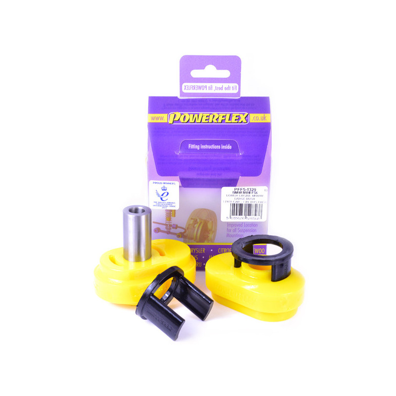 Silent-Bloc Powerflex onderste motorsteun grote Mini Generatie 3 F56 (2014 -) - PF-F51320 - PFF5-1320 - 5055676528568