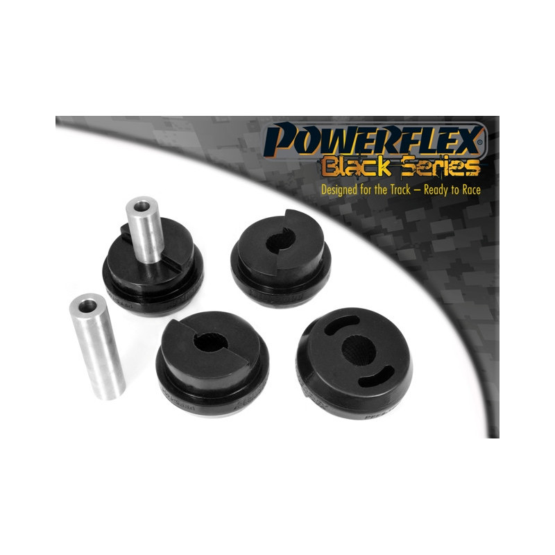 Silent-Bloc Powerflex zwarte voorarm op BMW E70 X5 chassis (2006-2013) - PF-F51401-2N - PFF5-1401BLK - 5055676530455