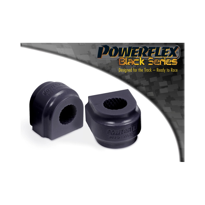 Silent-Bloc Powerflex Black 25mm Anti-Roll Bar vooraan BMW F20, F21 1 Reeks (2011 - ) - PF-F5190325-2N - PFF5-1903-25BLK - 5055676520098