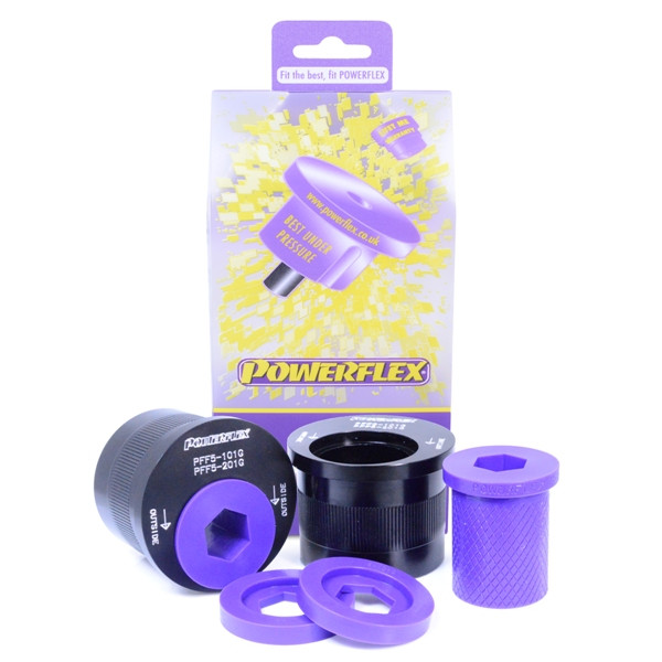Silent-Bloc Powerflex Achterdriehoek Voor, Chasse Réglable Mini Coupe R58 (2011 - 2015) - PF-F5201G-2 - PFF5-201G - 5055676539212
