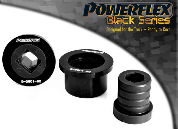 Silent-Bloc Powerflex Zwart Achterdriehoek Voor, Aluminium Exterieur BMW E46 3 Serie (1999 - 2006) - PF-F5560160-2N - PFF5-5601-60BLK - 5055676524867