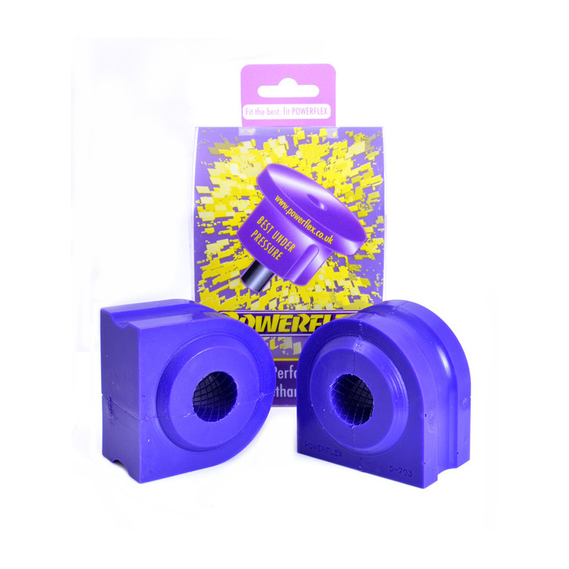 Silent-Bloc Powerflex Rolbeugel 24.6mm BMW E60, E61 5 Serie (2003-2010) - PF-F5703246-2 - PFF5-703-24.6 - 5055676519337