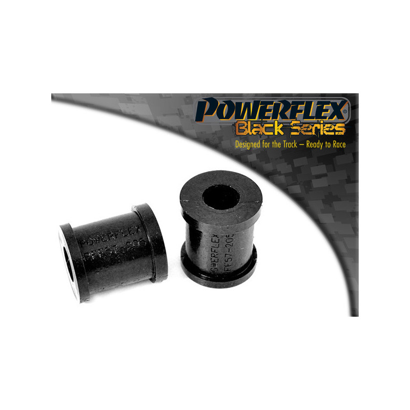 Silent-Bloc Powerflex Zwart Anti-Roll Bar Eindverbinding voor naar 16mm Drijfstang Porsche 944 incl. S2 & Turbo 85-91 - PF-F5720516-2N - PFF57-205-16BLK - 5055676524508