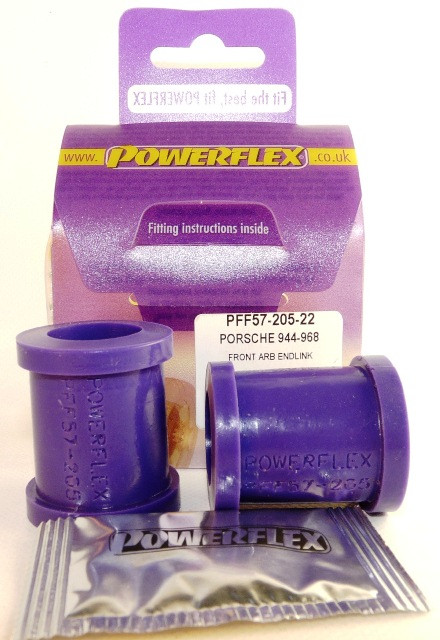 Powerflex Bout Barra Antirollio 22mm Porsche 924 e S, 944 (1982 - 1985) - PF-F5720522-2 - PFF57-205-22 - 5055676506382