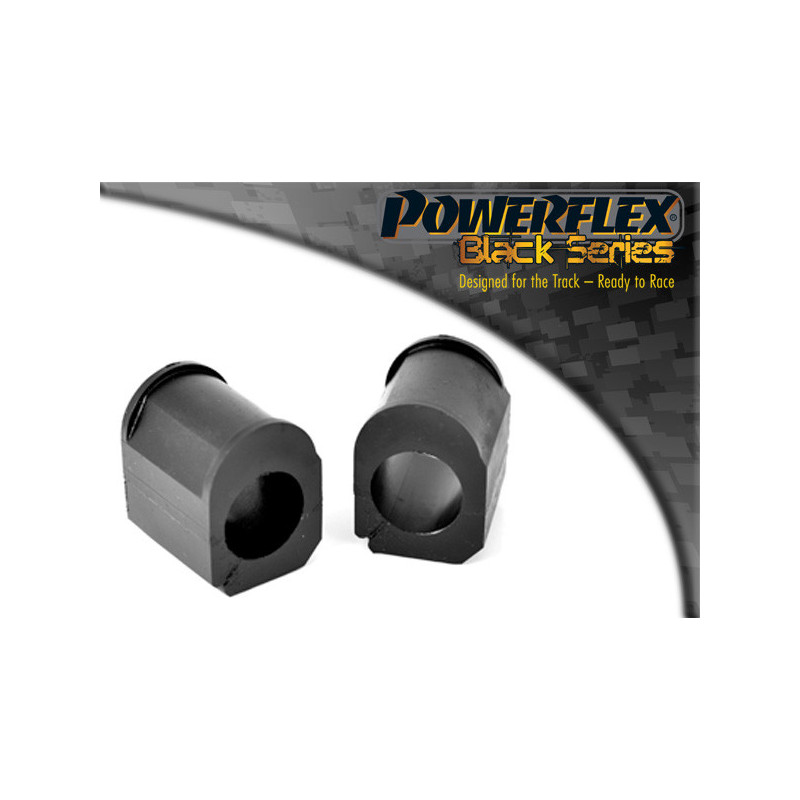Silent-Bloc Powerflex Black Antistabilisatorstang vooraan op 24mm-chassis Renault Mégane I (1995-2002) - PF-F6020224-2N - PFF60-202-24BLK - 5055676533265