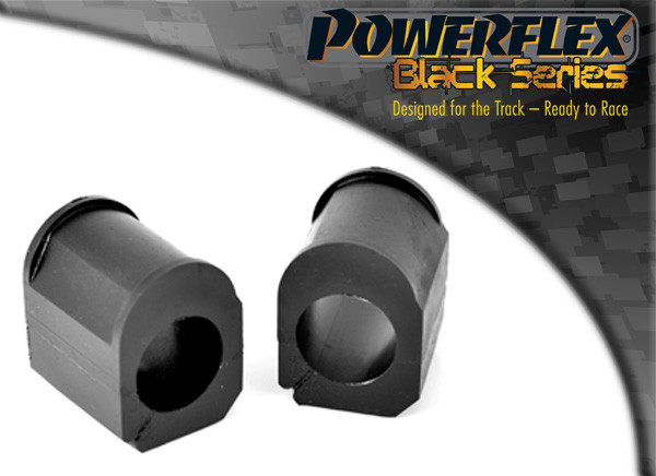 Silent-Bloc Powerflex Black Barre Anti-Roulis Avant sur Châssis 24mm Renault Megane I (1995-2002) - PF-F6020224-2N - PFF60-202-24BLK - 5055676533265