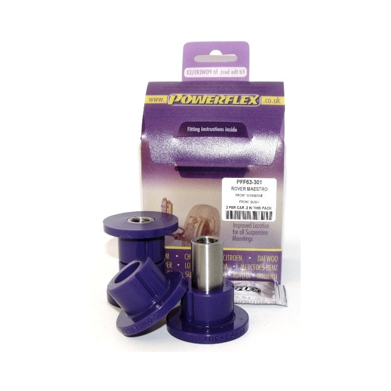 Silent-Bloc Powerflex Avant Driehoek Avant Rover Maestro - PF-F63301-2 - PFF63-301 - 5055676507259