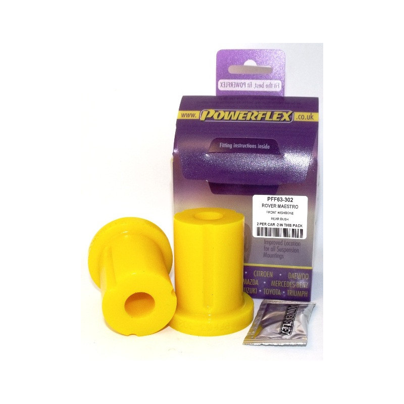 Silent-Bloc Powerflex Achter Driehoek Voor Rover Maestro - PF-F63302-2 - PFF63-302 - 5055676507266