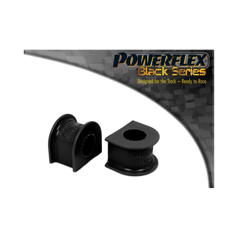 Silent-Bloc Powerflex Black Anti-Roll Bar 24mm Voor MG ZT (2001-2005) - PF-F6340424-2N - PFF63-404-24BLK - 5055676521972