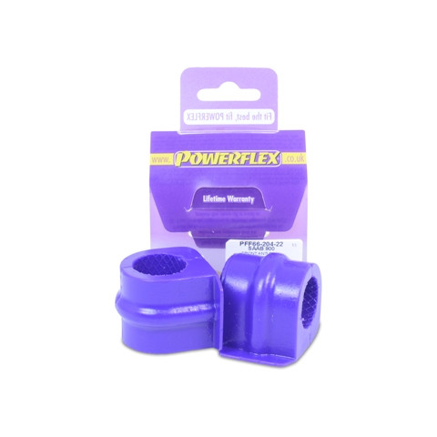 Silent-Bloc Powerflex Barre Anti-Roulis Avant 22mm Saab 9-3 (1998-2002) - PF-F6620422-2 - PFF66-204-22 - 5055676507662