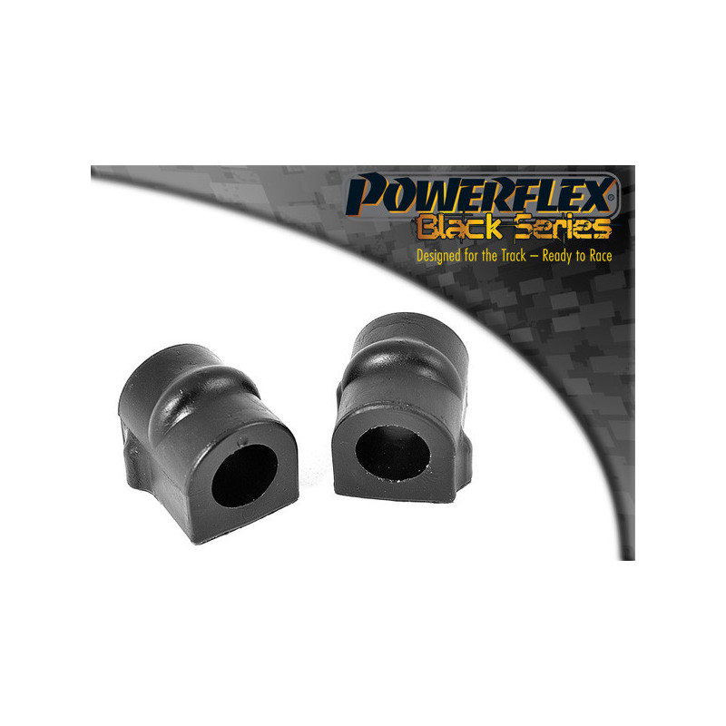 Silent-Bloc Powerflex Zwart 18mm Anti-Roll Bar Voor Saab 9-5 (1998-2010) YS3E - PF-F6620618-2N - PFF66-206-18BLK - 5055676513663
