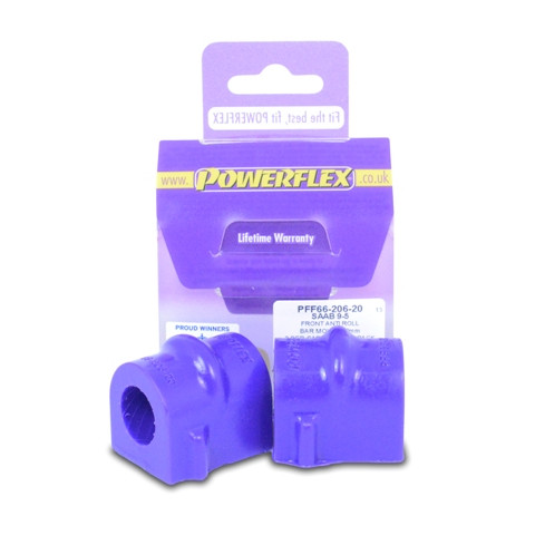 Powerflex Barra Stabilizzatrice Anteriore 20mm Saab 9-5 (1998-2010) YS3E - PF-F6620620-2 - PFF66-206-20 - 5055676507723