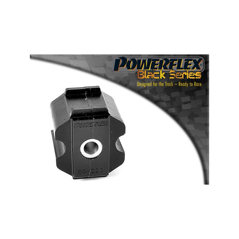 Silent-Bloc Powerflex Black Anti-Torque Linkage op Motor, Handgeschakeld Benzine Saab 9-5 (1998-2010) YS3E - PF-F66221N - PFF66-221BLK - 5055676522184