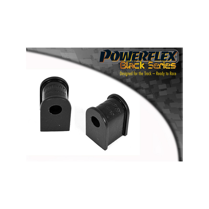 Silent-Bloc Powerflex Zwart Anti-Roll Bar Voor 12.7mm Saab 96 (60-1979) - PF-F66406127-2N - PFF66-406-12.7BLK - 5055676530875