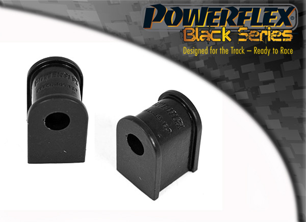 Silent-Bloc Powerflex Black Barre Anti-Roulis Avant 12.7mm Saab 96 (60-1979) - PF-F66406127-2N - PFF66-406-12.7BLK - 5055676530875