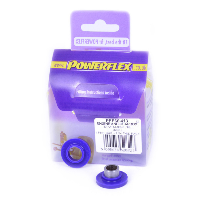 Silent-Bloc Powerflex Motorsteun Saab 96 (60-1979) - PF-F66413 - PFF66-413 - 5055676528223