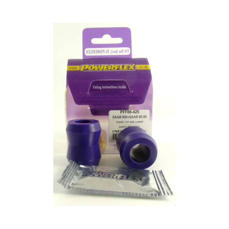 Silent-Bloc Powerflex bovenste schokdemper Saab 90 & 99 (1975-1987) - PF-F66425-4 - PFF66-425 - 5055676508034