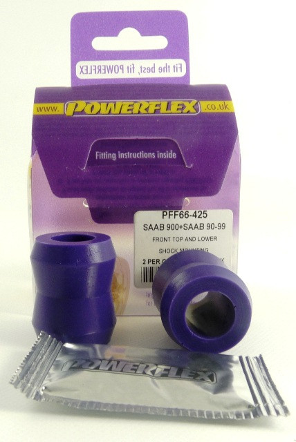 Silent-Bloc Powerflex bovenste schokdemper Saab 90 & 99 (1975-1987) - PF-F66425-4 - PFF66-425 - 5055676508034