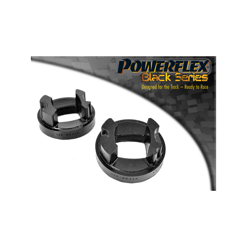 Silent-Bloc Powerflex Zwart Achterste Lagere Motorsteun Cadillac BLS (2005 - 2010) - PF-F66521N - PFF66-521BLK - 5055676522276