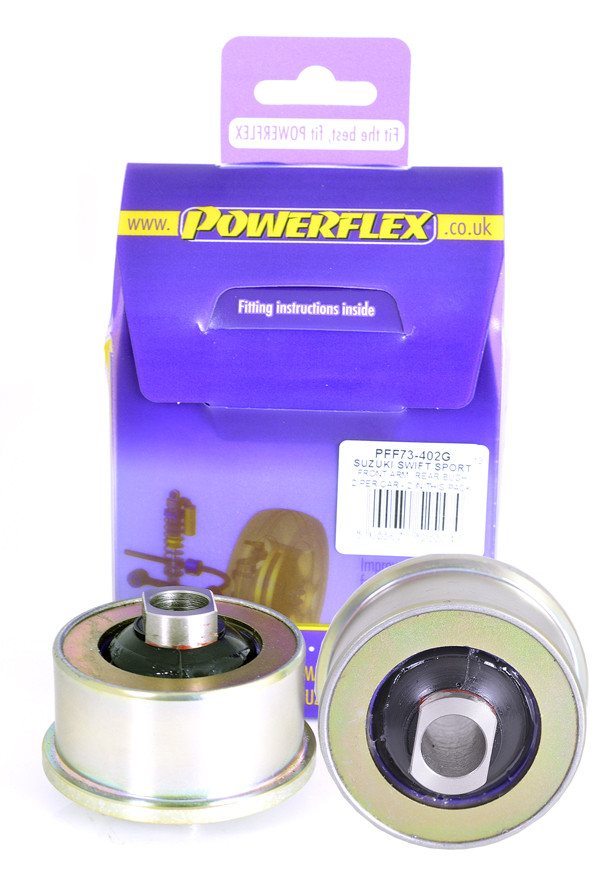 Powerflex Boccola Posteriore Braccio Anteriore, Incidenza Regolabile Suzuki Swift - Sport (2010 -) - PF-F73402G-2 - PFF73-402G - 5055676525574