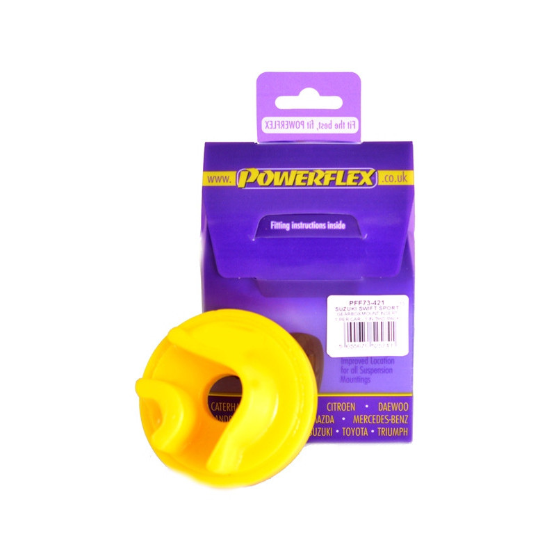 Silent-Bloc Powerflex Versnellingsbaksteun Suzuki Swift - Sport (2010 -) - PF-F73421 - PFF73-421 - 5055676525741